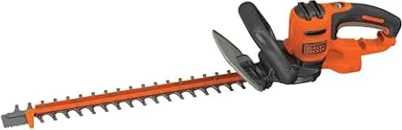 BLACK+DECKER Hedge Trimmer with Saw, 20-Inch, Corded (BEHTS300)