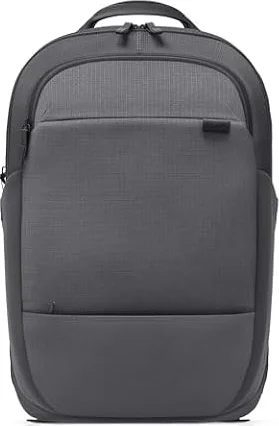 Dell Pro 13-14 Plus EcoLoop Backpack - CP5426G, 14", Water Resistant, Gray | 350D Ripstop, 57% Recycled Content, Padded Front Pocket, Anti‑Scratch, 18000 mL Volume Capacity, 3 Year Warranty