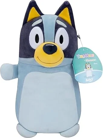 Squishmallows Original 10-Inch Bluey HugMees - Medium-Sized Ultrasoft Official Jazwares Plush