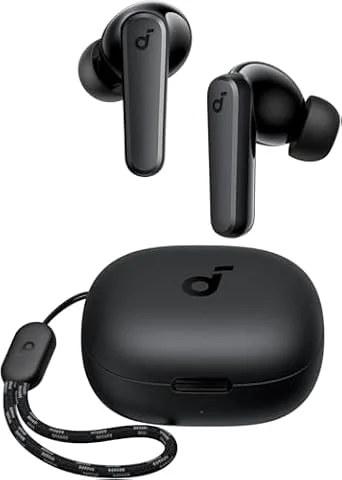 Anker soundcore P20i True Wireless Earbuds, 30H Playtime, Bluetooth 5.3 | IPX5 Water-Resistant, 10 mm Drivers with Rich Bass, Clear Calls with 2 Mics and AI, 22 Preset EQs, for Work and Gym (Black)