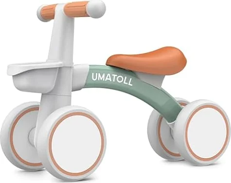 Umatoll Baby Balance Bike Toy for 1 Year Old Boy Girl, First Birthday Gift