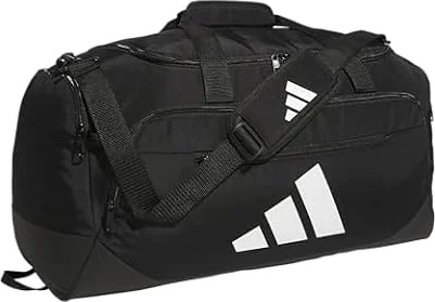 adidas Unisex-Adult Defender 5 Medium Duffel Bag, Black, 59L Medium