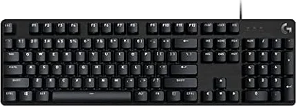 Logitech G413 SE Full-Size Mechanical Gaming Keyboard - Black | Backlit, anti-ghosting, gaming-ready, compatible with Windows and macOS, durable metal design