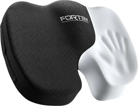 FORTEM Seat Cushion, Office Chair Cushion, Memory Foam Car Seat Cushion for Comfortable Sitting