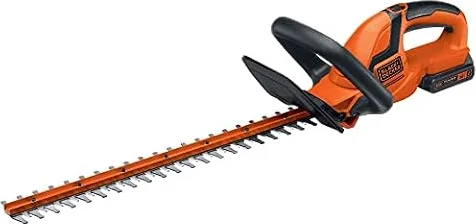 BLACK+DECKER 20V MAX* Cordless Hedge Trimmer, 22-Inch, Dual Action Blades (LHT2220-CA)