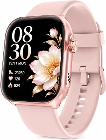 Motivaris Smart Watch for Women Men, Answer/Make Calls, 1.83" AMOLED Screen | Fitness Tracker with Heart Rate/Sleep/SpO2 Monitor for iOS/Android, 120 Sport Modes, IP68 Waterproof