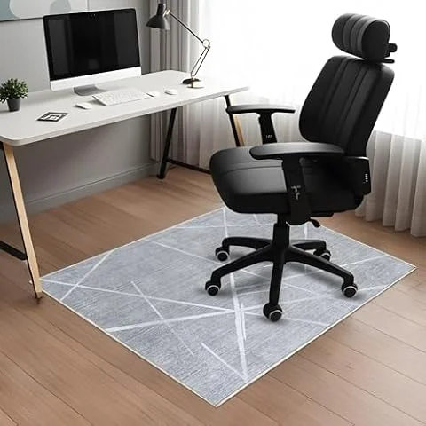 Office Chair Mat for Hardwood Floor 35x47in, Computer Chair Rug | Floors Protection, Anti-Slip Desk Chair Mat for Home, Floor Mat for Office Chair, Mats for Under Desk Chairs,Chair Rug