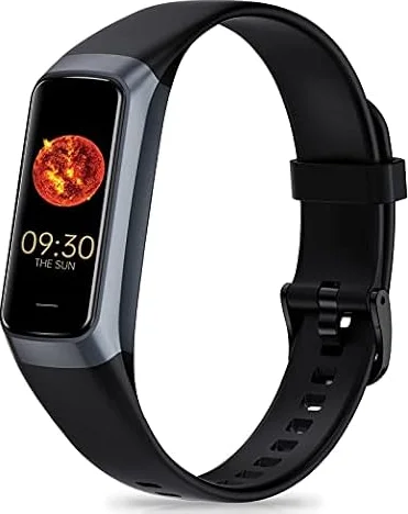 Zeacool Fitness Tracker with 24/7 Heart Rate, Blood Oxygen Blood Pressure Sleep Monitor, Activity Trackers IP68 Waterproof,Pedometer Step Calorie Counter Health Smart Watch for Women Men (Black)