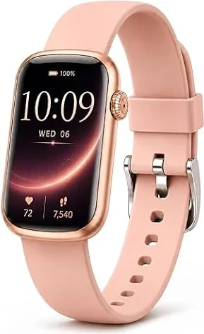 MorePro Health Fitness Tracker, 24/7 Heart Rate Monitor with Blood Pressure, Blood Oxygen, Sleep Tracking, IP68 Waterproof Activity Trackers with Step Counter, Compatible with iOS Android