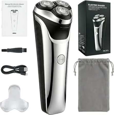ordele Electric Razor for Men,Wet/Dry USB-C Shaver, Pop-up Trimmer Gunmetal | Skin-friendly shaving head，comfortable close shave，ergonomic grip,ideal for daily grooming and business trips
