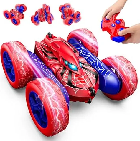 Remote Control Cars for Kids, vicia RC Car Kids Toys for 3 4 5 6 7 8 Year Old Boys Outdoor Toy Boys Toys 8-10 4WD 2.4GHZ Electric Stunt Car Christmas Easter 3-9 Year Old Boy Gift Ideas