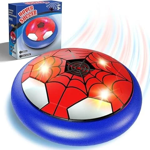 Boy Toys Gifts Hover Soccer Ball for Kids, LED Indoor Soccer Ball Football Sport Game Toys Birthday for Kids Boys 5 6 7 8 9 10 11 12 Year Old