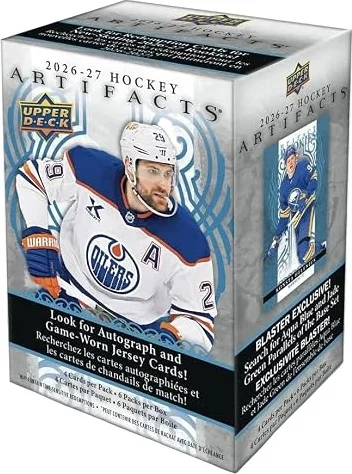 2026-27 Upper Deck Artifacts NHL Trading Cards Blaster
